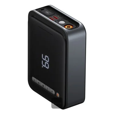 Baseus Super Energy 2-In-1 Jump Starter 8000Mah 1000A With Tire Inflator - Black